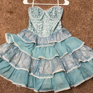 Light blue dress